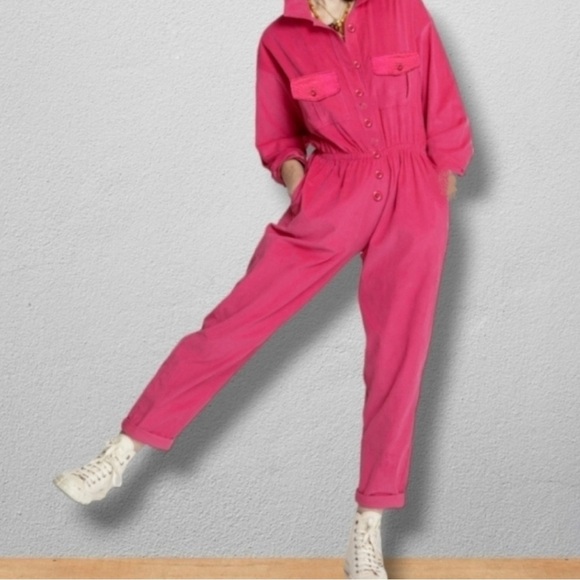 Outerknown Pink Jumpsuit Chic and Comfortable - Picture 1 of 9